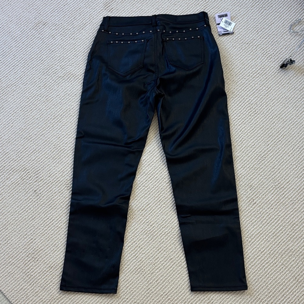 Black Studded Pants